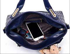 High Women Bag 4 Set Handbags Pu Leather Handbag Shoulder Bag