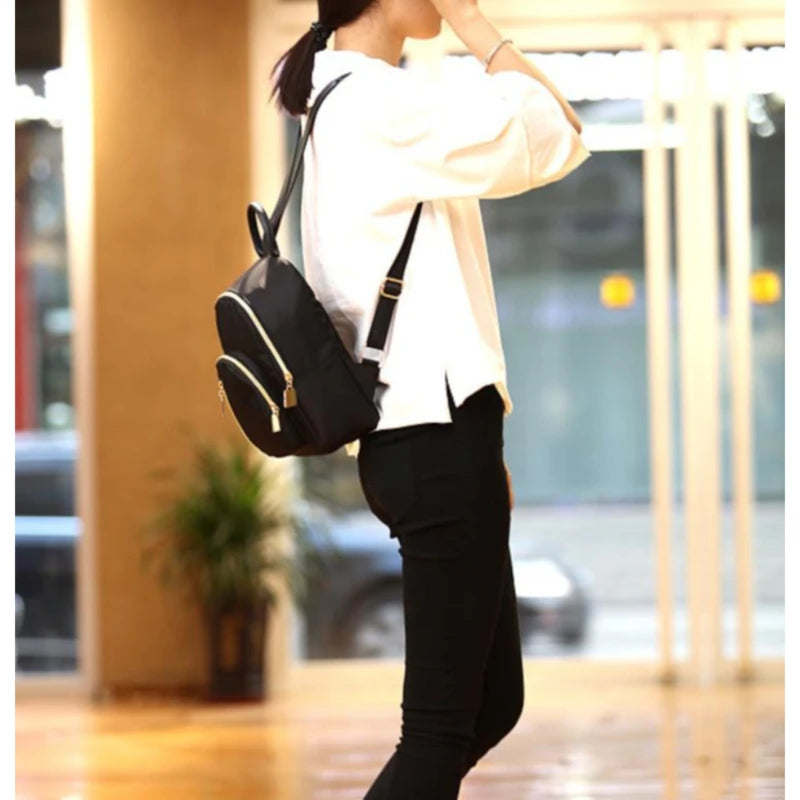 Women Waterproof School Bags Casual Oxford Backpack For Teenage Girls