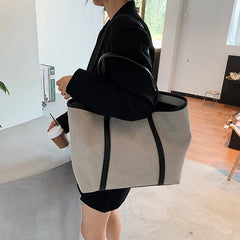 Women Canvas Handbags Large Capacity Shoulder Bag Female Messenger Bags