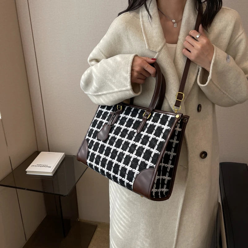 Women Canvas Handbags Tote Bags Large Capacity Shoulder Messenger Casual Bag