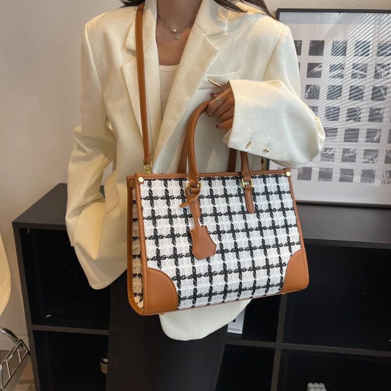 Women Canvas Handbags Tote Bags Large Capacity Shoulder Messenger Casual Bag