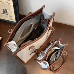 Women Canvas Handbags Tote Bags Ladies Shoulder Messenger Bags