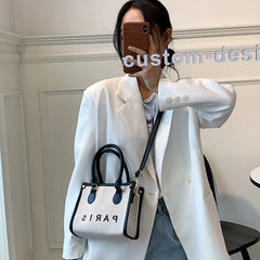 Women Canvas Tote Bags Large Capacity Shoulder Messenger Crossbody Bag