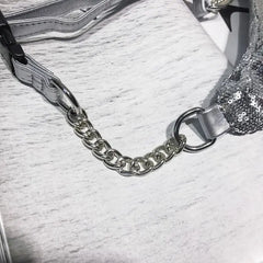 Women Sequins Waist Bag Mermaid Messenger Bag Girl Sexy Chest Bag