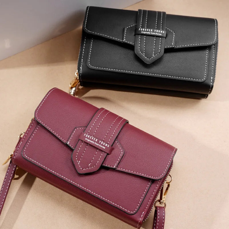 Casual Women Handbags Female Phone Wallet Shoulder Messenger Bag