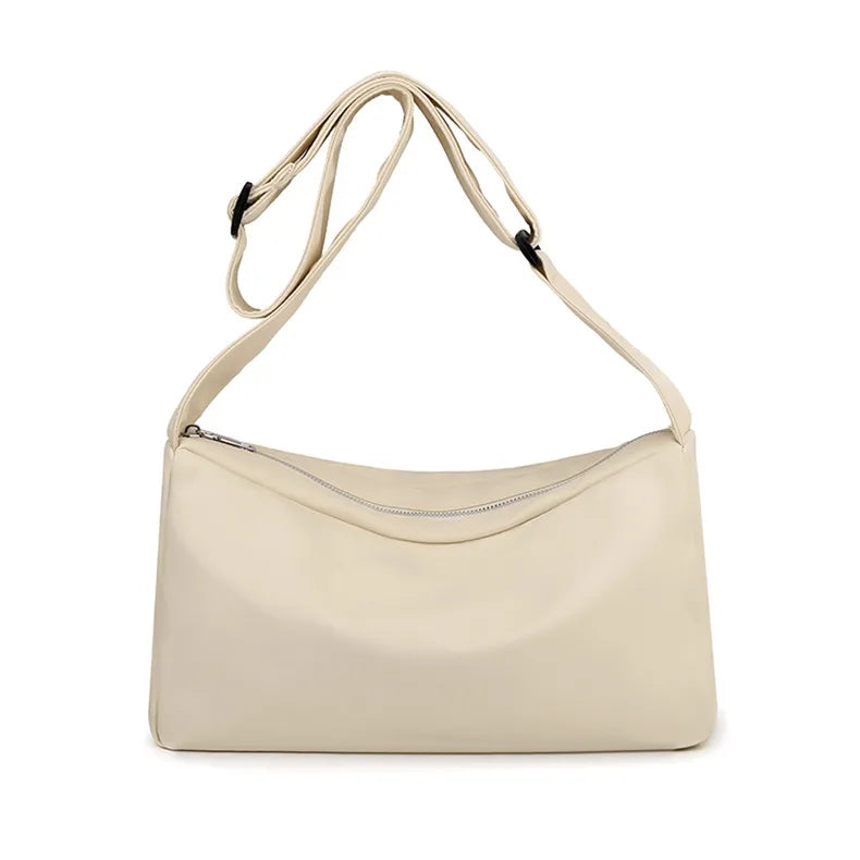 Nylon Travel Tote Bag Women Shoulder Handbag Soft Satchel