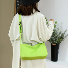 Nylon Travel Tote Bag Women Shoulder Handbag Soft Satchel