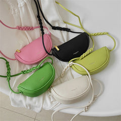 Women Leather Small Hobo Bag Purse Shoulder Crossbody Bag