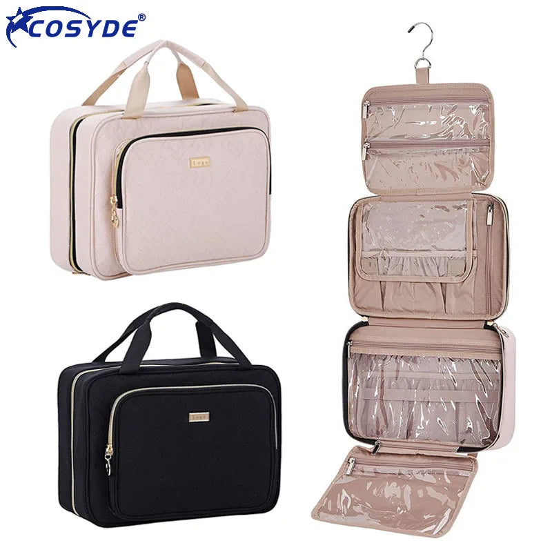 High Women Makeup Bags Toiletries Organizer