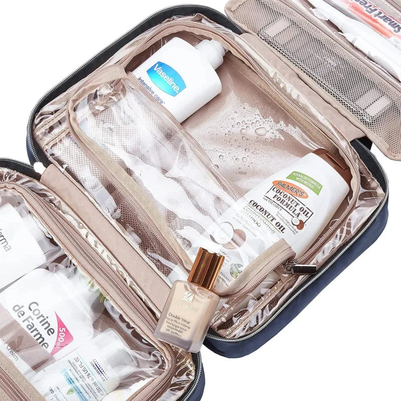High Women Makeup Bags Toiletries Organizer
