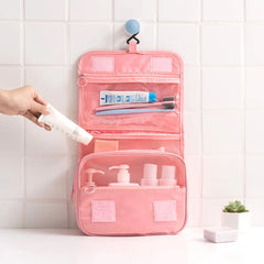 High Women Makeup Bags Travel Cosmetic bag Toiletries Organizer