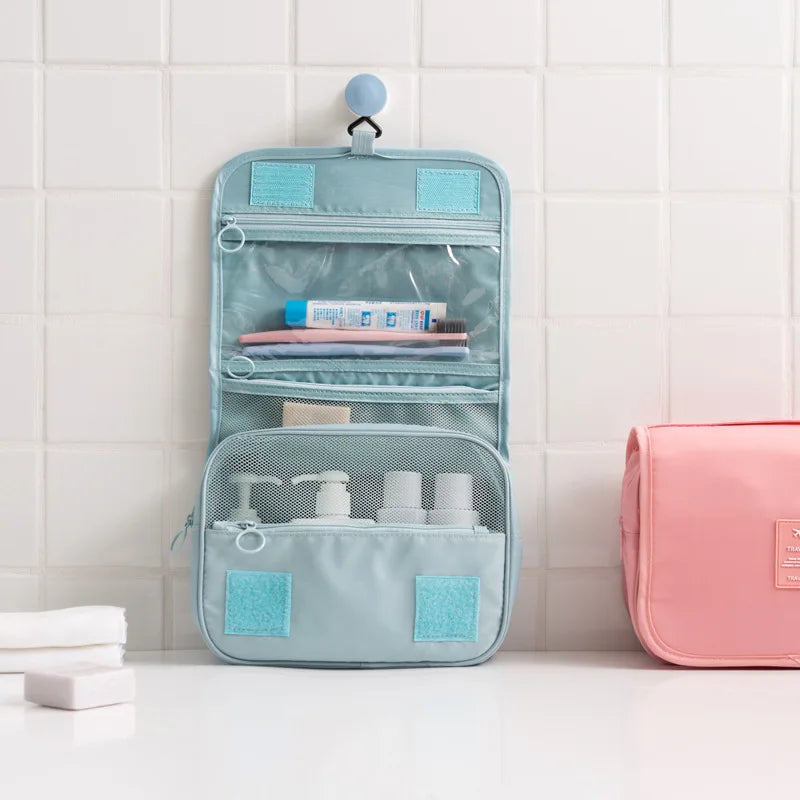 High Women Makeup Bags Travel Cosmetic bag Toiletries Organizer