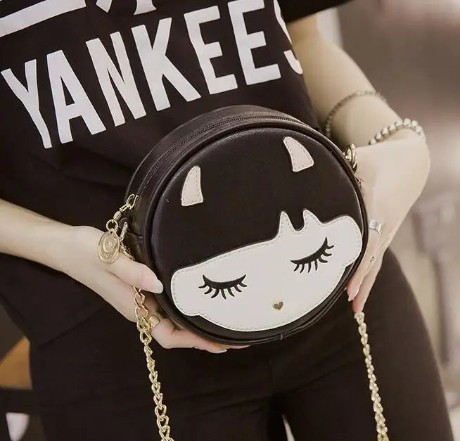 Women Messenger Bag Flower Sunlight Embroidery Handbag Small Crossbody Bags
