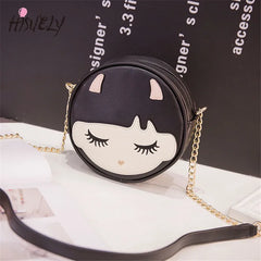 Women Messenger Bag Flower Sunlight Embroidery Handbag Small Crossbody Bags