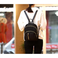 High Women Mini Backpack Waterproof School Bags Casual Oxford Backpack
