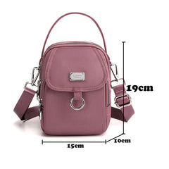 High Women Mini Bag 3 Layers Shoulder Bags Phone Tote Bag