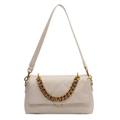 Women Pu Leather Chain Shoulder Bag Crossbody Bags Casual Handbags Messenger Bag