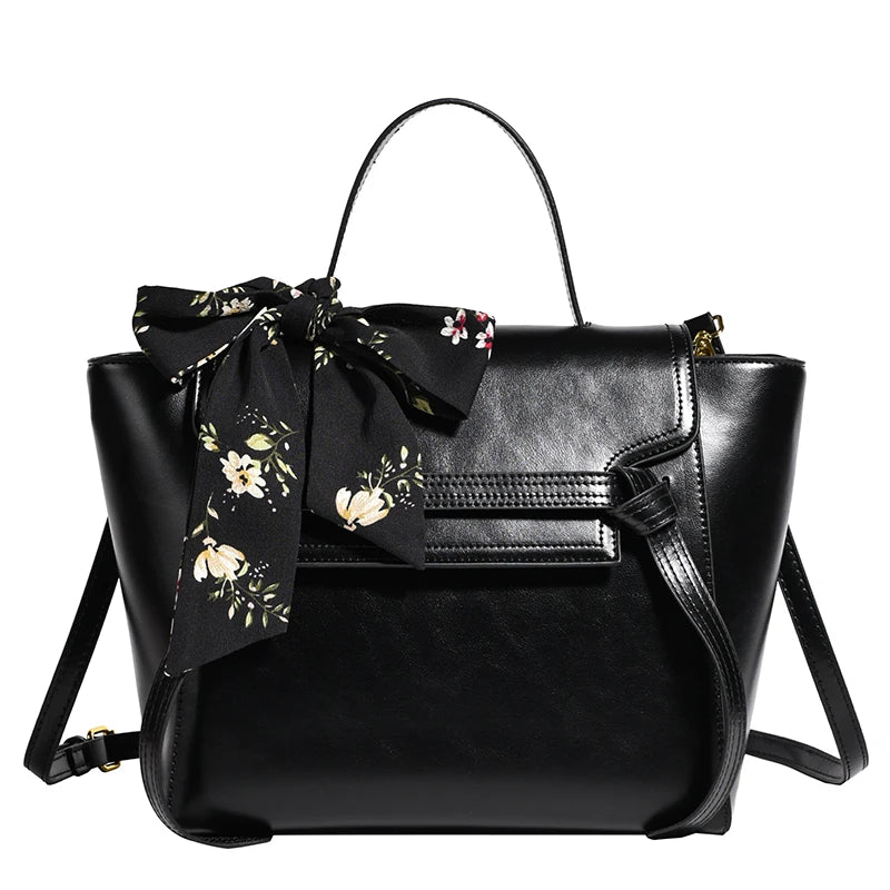 Women Pu Leather Handbags Messenger Bags Casual Female Shoulder Travel Bag