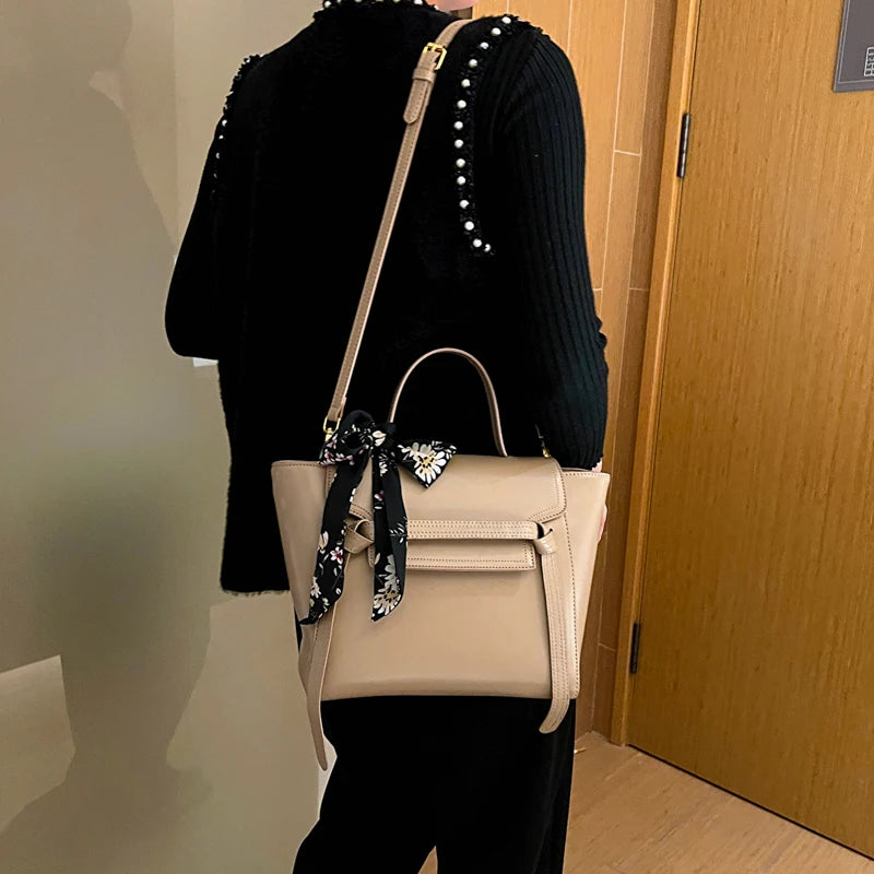 Women Pu Leather Handbags Messenger Bags Casual Female Shoulder Travel Bag