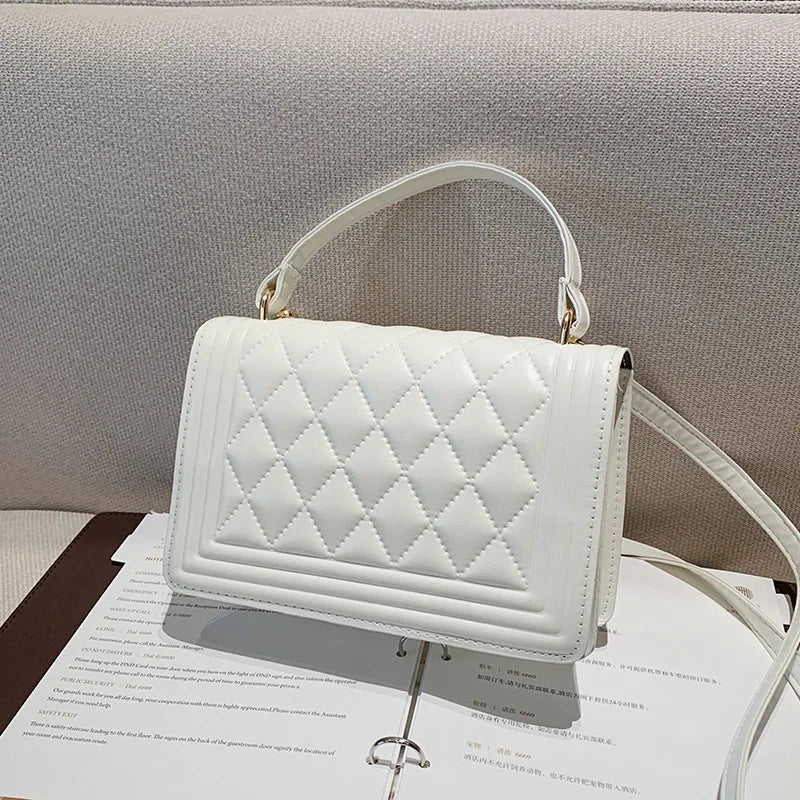 Women Pu Leather Shoulder Bag Large Capacity Crossbody Bag
