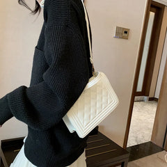Women Pu Leather Shoulder Bag Large Capacity Crossbody Bag