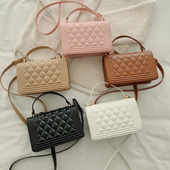 Women Pu Leather Shoulder Bag Large Capacity Crossbody Bag