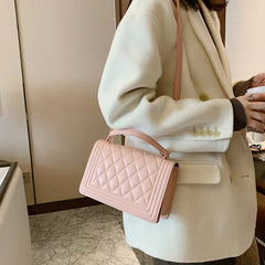 Women Pu Leather Shoulder Bag Large Capacity Crossbody Bag