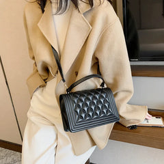 Women Pu Leather Shoulder Bag Large Capacity Crossbody Bag