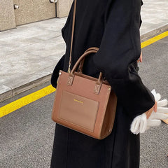 Women Small Pu Leather Handbags Casual Ladies Shoulder Messenger Bags