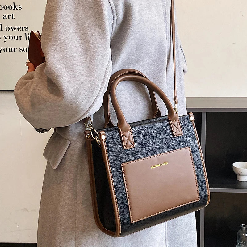 Women Small Pu Leather Handbags Casual Ladies Shoulder Messenger Bags