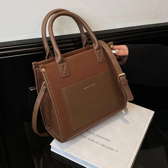 Women Small Pu Leather Handbags Casual Ladies Shoulder Messenger Bags