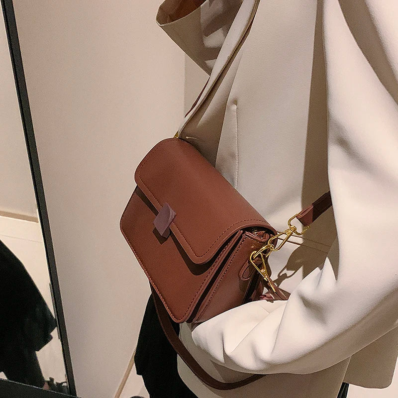 Vintage Women Small Shoulder Messenger Bags Casual Crossbody Bags