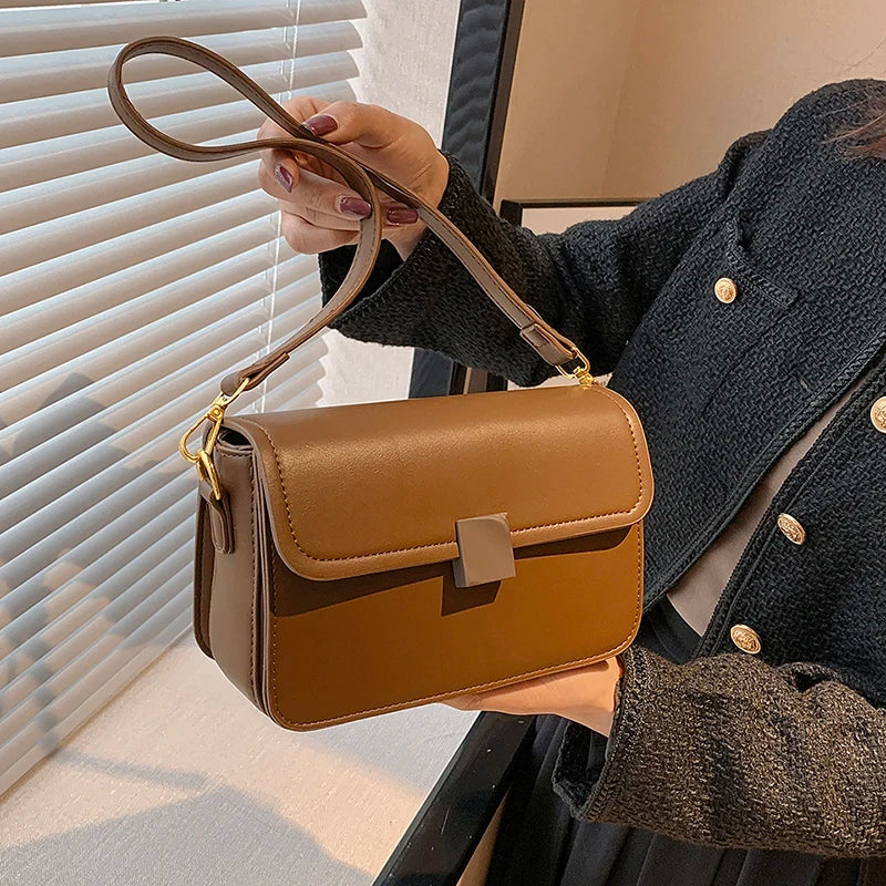 Vintage Women Small Shoulder Messenger Bags Casual Crossbody Bags