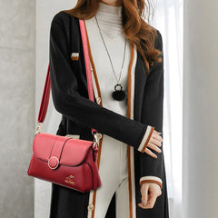 High Women's Crossbody Bag Pu Leather Purse