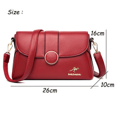 High Women's Crossbody Bag Pu Leather Purse