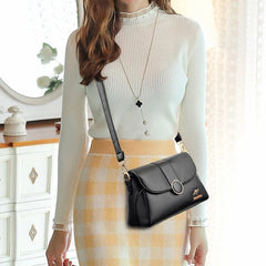 High Women's Crossbody Bag Pu Leather Purse