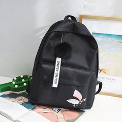 Girls Canvas Backpack School Bag Rucksack Backpacks