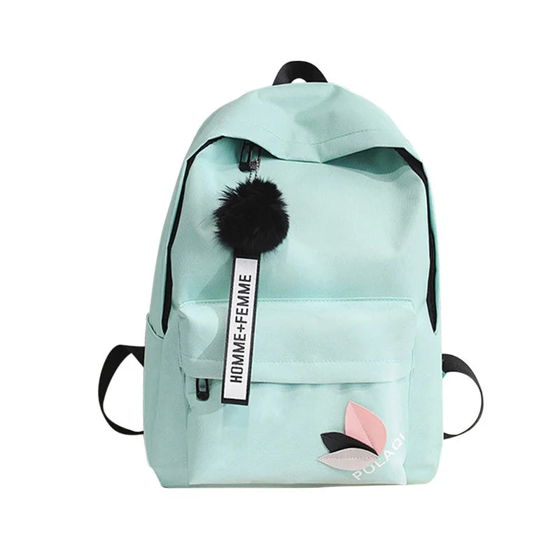 Women's Canvas Backpack School Bag for Girls Rucksack Backpacks School Bags
