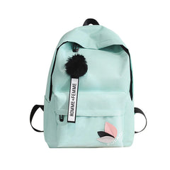 Women's Canvas Backpack School Bag for Girls Rucksack Backpacks School Bags