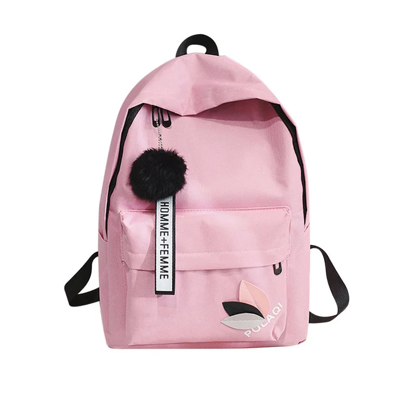 Women's Canvas Backpack School Bag for Girls Rucksack Backpacks School Bags