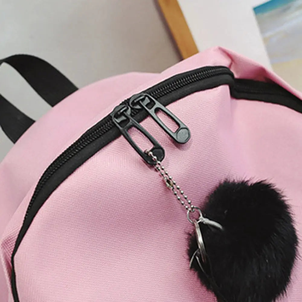 Women's Canvas Backpack School bag For Girls Rucksack Backpacks
