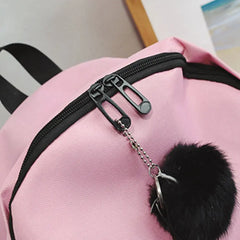Women's Canvas Backpack School bag For Girls Rucksack Backpacks