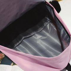 Women's Canvas Backpack School bag For Girls Rucksack Backpacks