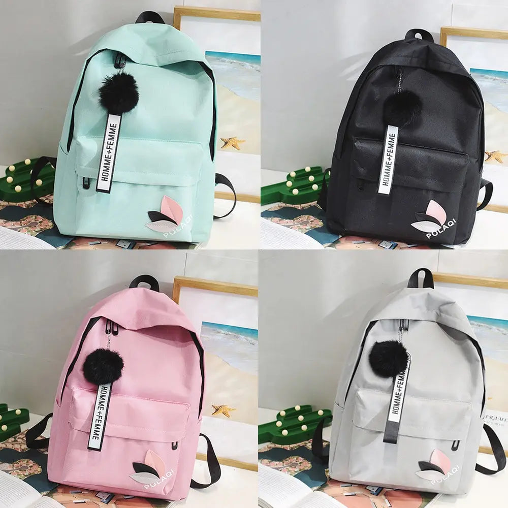 Women's Canvas Backpack School bag For Girls Rucksack Backpacks
