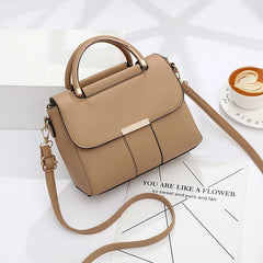 Women's One Shoulder Bag Large Capacity PU Leather Ladies Handbags