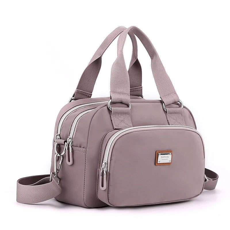 Women's Shoulder bag Nylon CrossBody Bag Ladies Tote Portable Messenger Bag