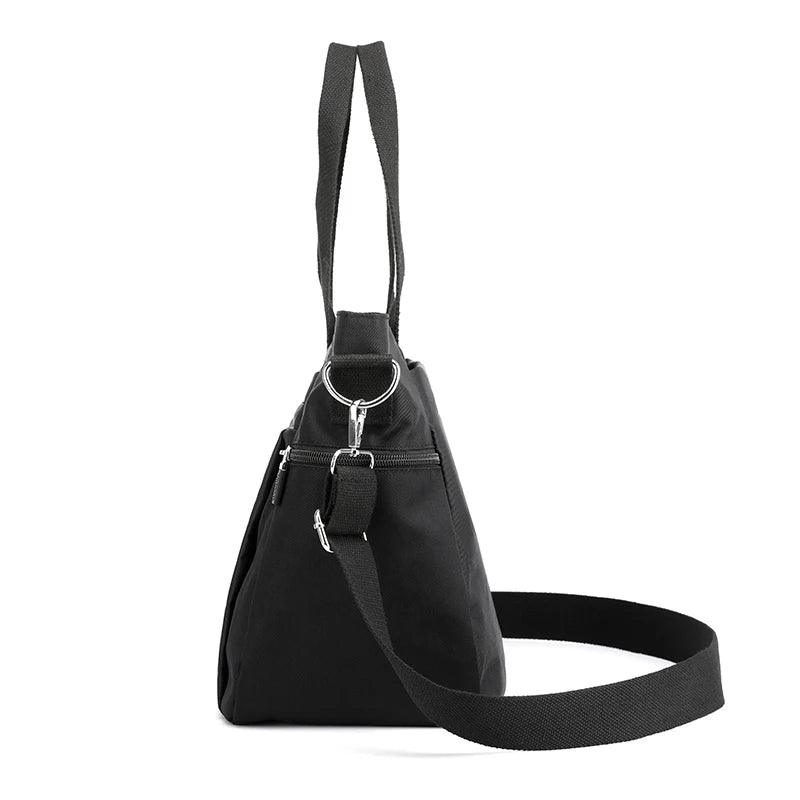 Light Nylon Crossbody Travel Handbag for Women