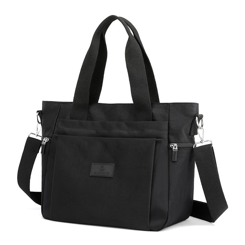 Light Women's Nylon Shoulder Bag CrossBody Handbag
