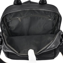 Youth Leather Backpack for Teenage Girls School Shoulder Bag Women Backpack