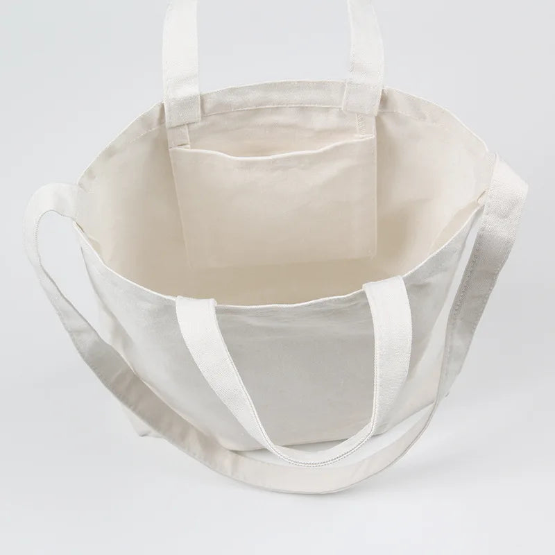 Canvas Shoulder Tote Handbag for Women